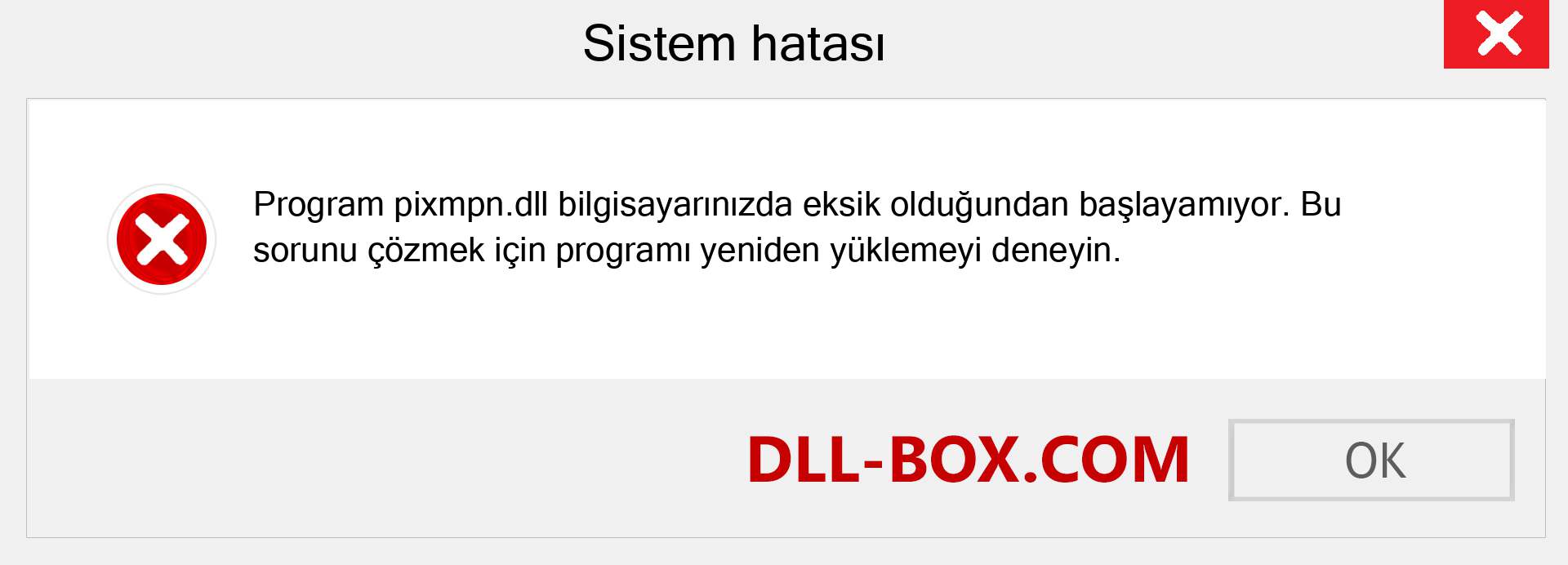 pixmpn.dll dosyası eksik mi? Windows 7, 8, 10 için İndirin - Windows'ta pixmpn dll Eksik Hatasını Düzeltin, fotoğraflar, resimler